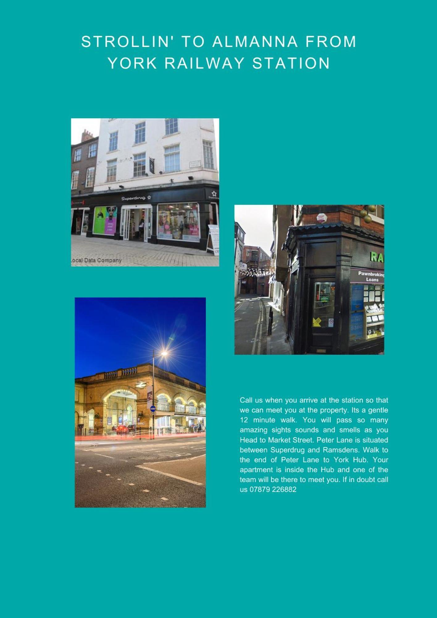 Almanna, Central York, Only 6 Minutes Walk To York Minster Exteriér fotografie
